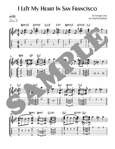 I Left My Heart In San Francisco