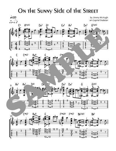 On the Sunny Side of the Street