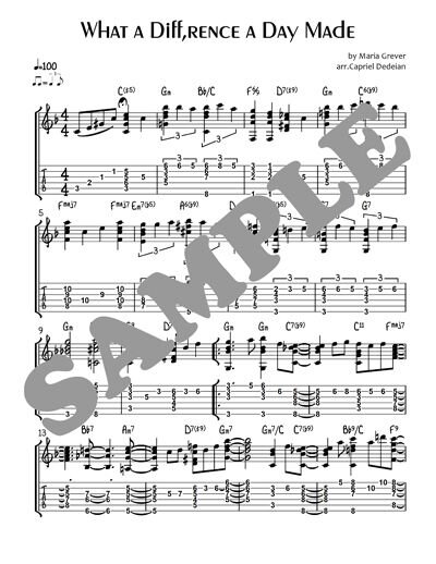 What a Diff'rence a Day Made